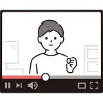 Youtuber Male SVG Icon